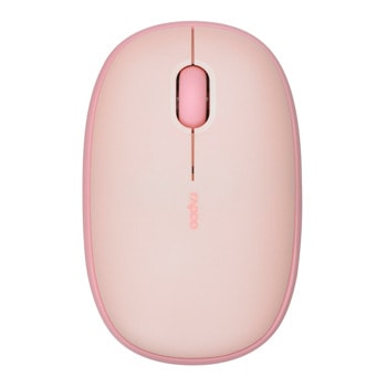 Мишка Rapoo M660 Silent, оптична (1300 dpi), безжична, USB, Bluetooth, розова | JAR Computers мишка rapoo m660 silent pink rapoo 14380