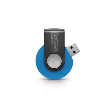 Philips MP3 Player - 2GB - Blue - non-FM