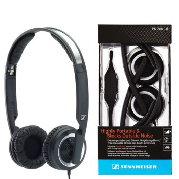 Слушалки Sennheiser PX 200-II сгъваеми Black