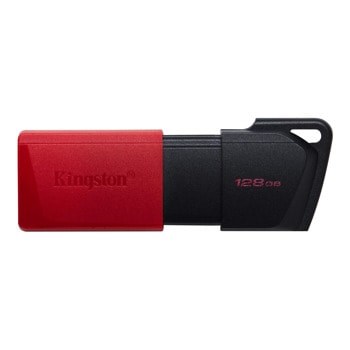 Памет 128GB USB Flash Drive, Kingston DataTraveler Exodia M (DTXM/128GB), USB 3.2, черно-червена | JAR Computers Kingston 128GB DataTraveler Exodia M DTXM/128GB