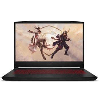 Лаптоп MSI Katana GF66 11UC (9S7-158212-276), осемядрен Tiger Lake Intel Core i7-11800H 2.3/4.6 GHz, 15.6" (39.62 cm) Full HD IPS 144Hz Anti-Glare Display & GF RTX 3050 4GB, (HDMI), 8GB DDR4, 512GB SSD, 1x Type-C, No OS | JAR Computers MSI Katana GF66 11UC 9S7-158212-276