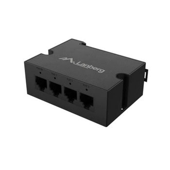 poe екстендър lanberg din-ge4-bt-90w | JAR Computers poe екстендър lanberg din-ge4-bt-90w