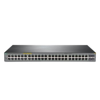 Суич HPE 1920S 48G 4SFP PPoE+ 370W, 1000Mbps, 48 порта, 24x PoE+, 4x SFP | JAR Computers HPE 1920S 48G 4SFP PPoE+ 370W Swch