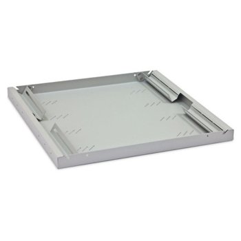 Тава Triton RAB-UP-450-A4 за комуникационен шкаф, 19", 1U, 450мм дълбочина, 80кг товароносимост, перфорирана | JAR Computers Triton RAB-UP-450-A4