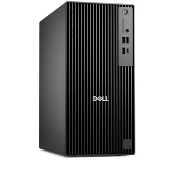Настолен компютър Dell Pro Tower Plus QBT1250 (BTO103_QBT1250_EMEA_UBU), четиринадесетядрен Intel Core Ultra 7 235 2.9/5.0 GHz, 16GB DDR5, 512GB SSD NVMe, 1x USB 3.2 Gen 2x2 Type-C, клавиатура и мишка, Linux | JAR Computers Dell Pro Tower Plus QBT1250 BTO103_QBT1250_EMEA_UB