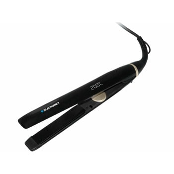 Преса за коса Blaupunkt HSS601, добавка за терапия с арганово масло, готова за работа за по малко от минута, черна | JAR Computers Преса за коса Blaupunkt HSS601