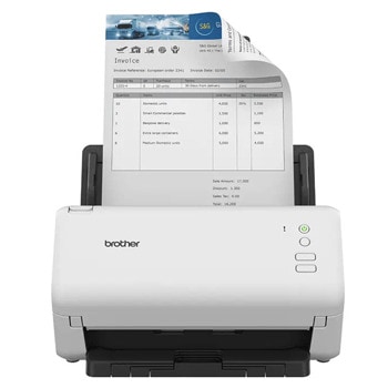 Скенер Brother ADS-4100, 600 x 600 dpi, двустранно сканиране, ADF, USB | JAR Computers Brother ADS-4100