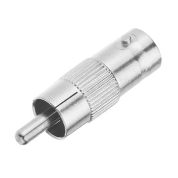 Букса BNC женска към RCA мъжка, DeTech 17179, 10бр. | JAR Computers Конектор DeTech 17179