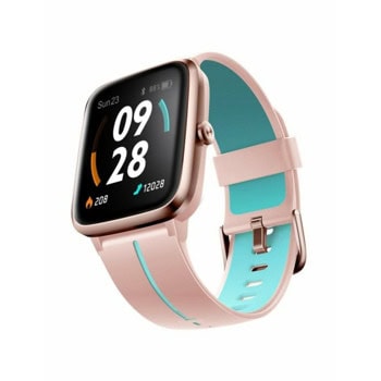 Смарт часовник Ulefone Watch GPS Blue, 1.3" (3.3cm), Bluetooth, сензор за сърдечен ритъм, акселерометър, розово-син | JAR Computers Ulefone Watch GPS Blue