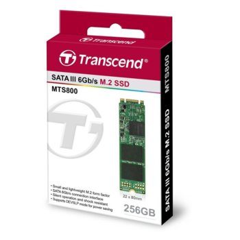 Transcend 256GB, M.2 2280 SSD, SATA3, MLC