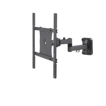 Стойка за монитор/телевизор NewStar FPMA-W960, за екрани от 23" до 52", VESA 400x400 mm, макс до 25кг, регулируема, черен | JAR Computers NewStar FPMA-W960