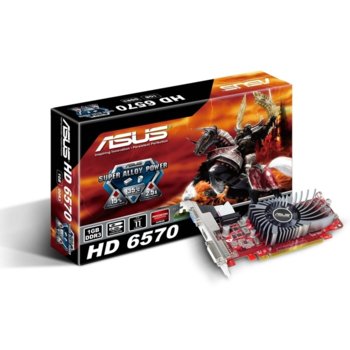 Видео карта AMD 6570, 1GB, Asus EAH6570/DI/1GD3(LP), PCI-E, DDR3, 128bit, HDMI & DVI | JAR Computers AMD 6570 Asus EAH6570/DI/1GD3(LP)