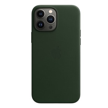 Apple iPhone13 ProMax Leather MagSafe Green