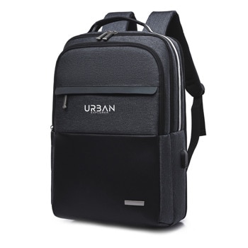 Раница за лаптоп Urban Explorer TechVista, до 15.6" (39.62 cm), USB порт, черна | JAR Computers Urban Explorer TechVista Black UE085BK