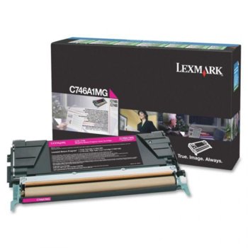 КАСЕТА ЗА LEXMARK C746/C748 - Magenta - P№ C746A1MG - Заб.: 6000k | JAR Computers Тонер касета за LEXMARK C746/C748, М