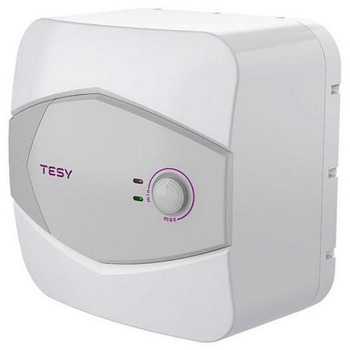 Електрически бойлер Tesy Compact 7 GCA 07 15 G01 RC, 7 л., проточен, стоящ над мивка, 1.5 kW, енергиен клас A, 31.5 x 31.5 x 27.8 cm, бял | JAR Computers Tesy GCA 07 15 G01 RC