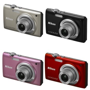 Фотоапарат Nikon Coolpix S2500 +подарък 2GB SD