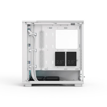 кутия fractal design epoch white tg rgb clear ti