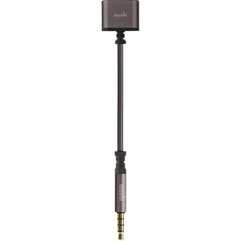Кабел сплитер Moshi 3.5mm Audio Jack Splitter 99MO023005, от 1x AUX(м) към 2x AUX(ж), черен | JAR Computers Moshi 3.5mm Audio Jack Splitter 99MO023005