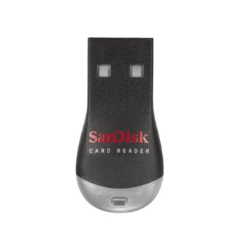 Четец за карти SanDisk MobileMate, USB 2.0, UHS-II/UHS-I/non-UHS/microSD, черен image