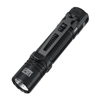 Фенер Nitecore EDC31, 1x вградена 3800mAh батерия, 3500 lumens, IP68 защита, джобен, черен | JAR Computers Nitecore EDC31