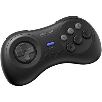 Геймпад 8Bitdo M30 Wireless, безжичен, за PC/Switch/Android, Bluetooth, USB-C, черен | JAR Computers 8BitDo M30 Wireless