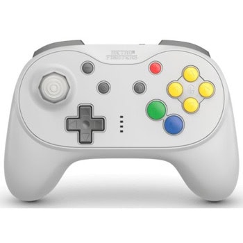 retro fighters brawler64 pro classic grey