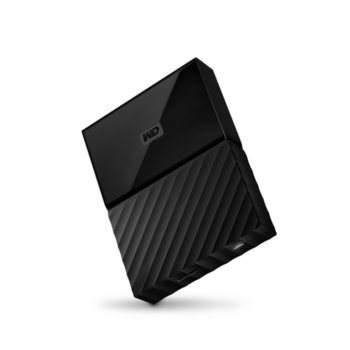 Твърд диск 2TB Western Digital MyPassport (THIN) (черен), 2.5" (6.35 cm), USB 3.0 | JAR Computers Western Digital 2TB MyPassport (THIN) Black