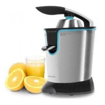 Цитруспреса Cecotec Adjust 160 Black, 1л. вместимост, регулируем филтър, допълнителен филтър от неръждаема стомана, система против капене, автоматичен старт, 160W, сребристо-черна | JAR Computers Cecotec Adjust 160 Black TA18755