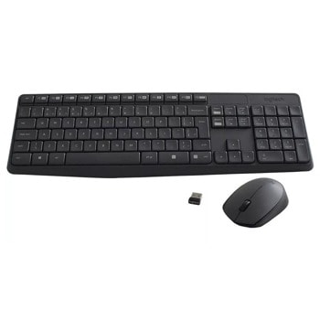 Logitech MK235 Combo Grey US INTL Мостра | JAR Computers Logitech MK235 Combo Grey US INTL Мостра