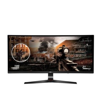 Монитор LG 34UC79G-B, 34" (86.36 cm), IPS панел, 144Hz, UWHD Curved, 5ms, Mega, 250 cd/m2, HDMI, DisplayPort | JAR Computers LG 34UC79G-B