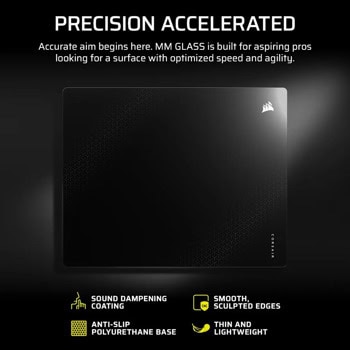 corsair mm glass large precision ch-9460000-ww | JAR Computers corsair mm glass large precision ch-9460000-ww