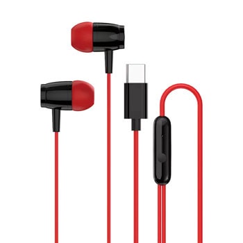 Слушалки Canyon SEP-5, USB-C, микрофон, 10mm говорители, червени | JAR Computers Canyon SEP-5 Red CNS-CEP5R