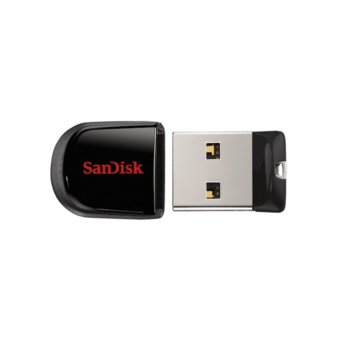 Памет 16GB USB Flash Drive, SanDisk Cruzer Fit CZ33, USB 2.0, черна | JAR Computers 16GB SanDisk Cruzer Fit CZ33 SDCZ33-016G-B35