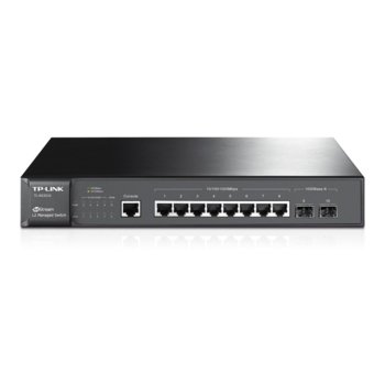 Суич TP-Link TL-SG3210, 1000Mbps, 8Port, 2x SFP Slots | JAR Computers Switch TP-Link TL-SG3210