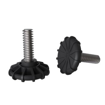 Нивелиращи крачета Mirsan MR.PNY80, за стенен шкаф, M10x90мм | JAR Computers Mirsan MR.PNY80