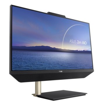 All in One компютър Asus Zen A5401WRAK-BA037T (90PT0311-M03430), шестядрен Comet Lake Intel Core i5-10500T 2.3/3.8 GHz, 23.8" (60.45 cm) Full HD IPS Anti-Glare Display, 8GB DDR4, 512GB SSD, 1x USB 3.2 Gen 1 Type-C, Windows 10 Home | JAR Computers Asus Zen A5401WRAK-BA037T