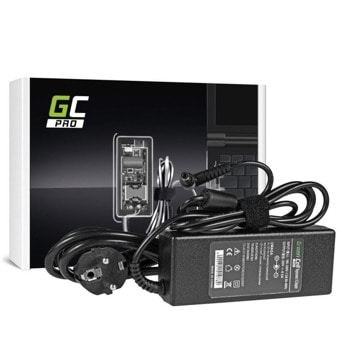 Захранване (заместител) за лаптопи Toshiba/Asus/Fujitsu, 20V/4.5A/90W, 5.5mm/2.5mm жак | JAR Computers Green Cell AD13P