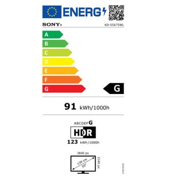 Телевизор Sony KD-55X75WL