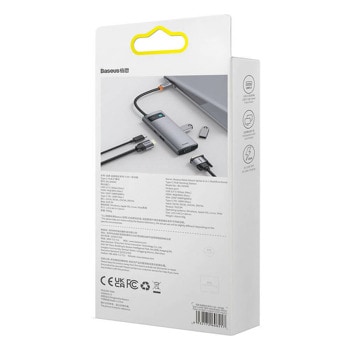 Baseus USB-C Metal Gleam Series 6-in-1 WKWG030013