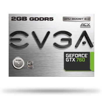 EVGA GeForce GTX 760  ACX 2GB DDR5