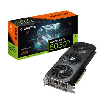 Видео карта Nvidia GF RTX 5060 Ti, 16GB, Gigabyte Gaming, OC, PCI-E 5.0, GDDR7, 128-bit, DisplayPort, HDMI | JAR Computers Gigabyte GV-N506TGAMING OC-16GD