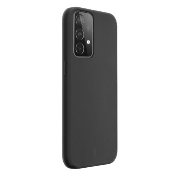 Калъф за Samsung Galaxy A72, силиконов, Cellularline Sensation, черен | JAR Computers Cellularline Sensation Black Samsung Galaxy A72