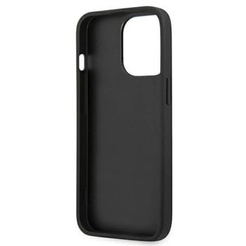 Guess Saffiano 4G Metal Logo Leather Hard Case