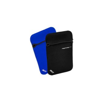 Калъф Acer за таблет до 10.1" (25.65 cm), "джоб", черен/син | JAR Computers ACER NEO 10.1INCH SLEEVE