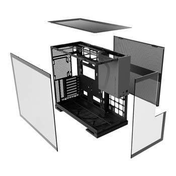 Geometric Future Model 5 Black/Grey (with 5FAN)