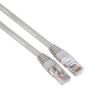 Пач кабел Hama 200917, STP, Cat.5e, 5m, сив, bulk | JAR Computers Hama 200917