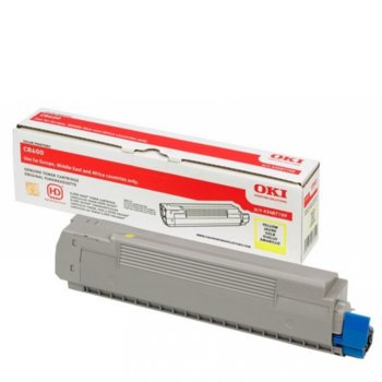 КАСЕТА ЗА OKI C 8600/8800 - Yellow - P№ 43487709 - заб.: 6000k | JAR Computers КАСЕТА ЗА OKI C 8600/8800 - Yellow - P№ 43487709