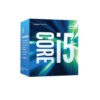 Процесор Intel Core i5-6400 четириядрен (2.7/3.3GHz, 6MB Cache, 350MHz-950MHz GPU LGA1151) BOX, с охлаждане | JAR Computers Intel Core i5-6400 2.7/3.3GHz 6MB LGA1151 BOX