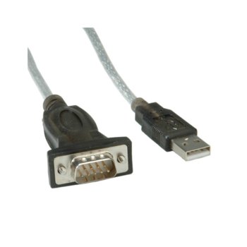 Roline 12.02.1160 USB A(м) към RS232(м) 1.8m